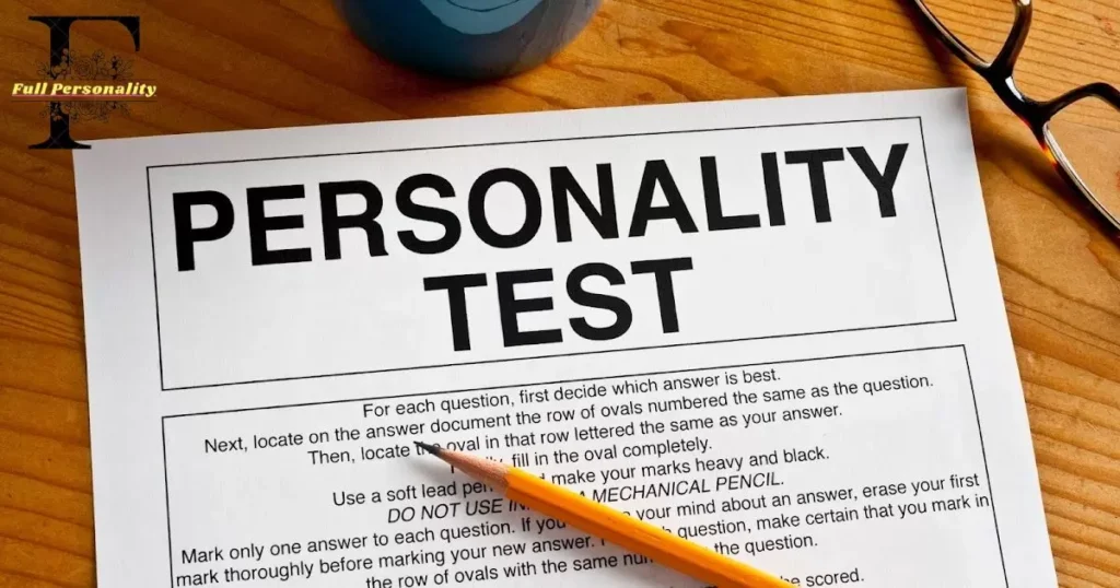 Personality Test Examples 