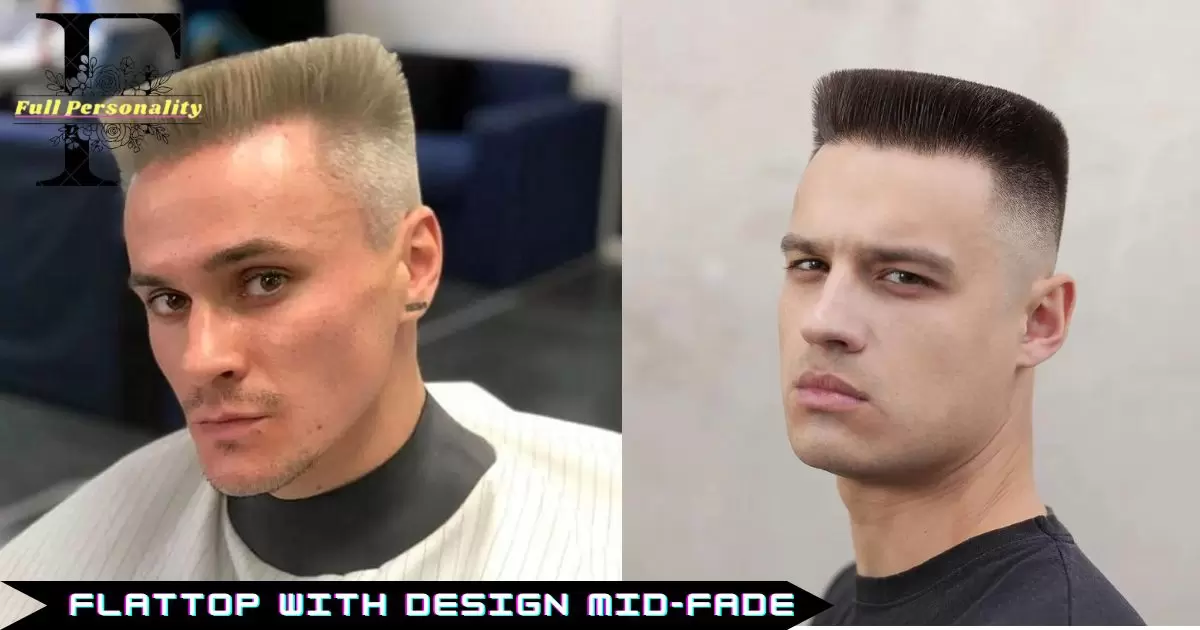 Flattop with Design Mid-Fade