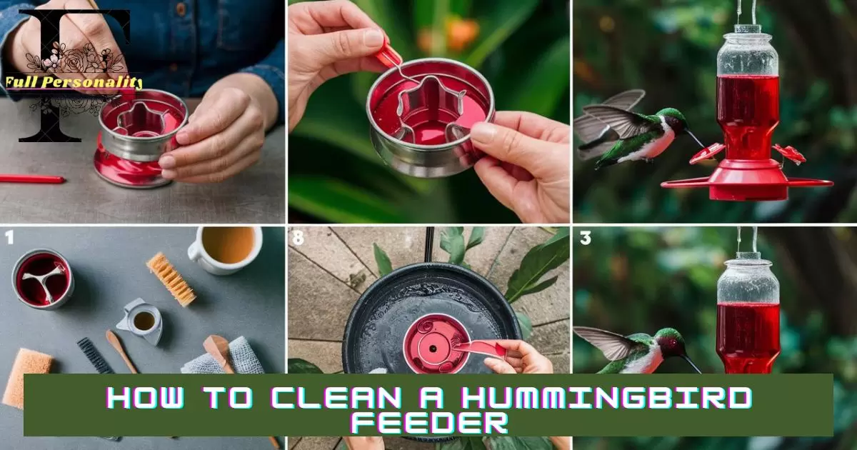 How to Clean a Hummingbird Feeder