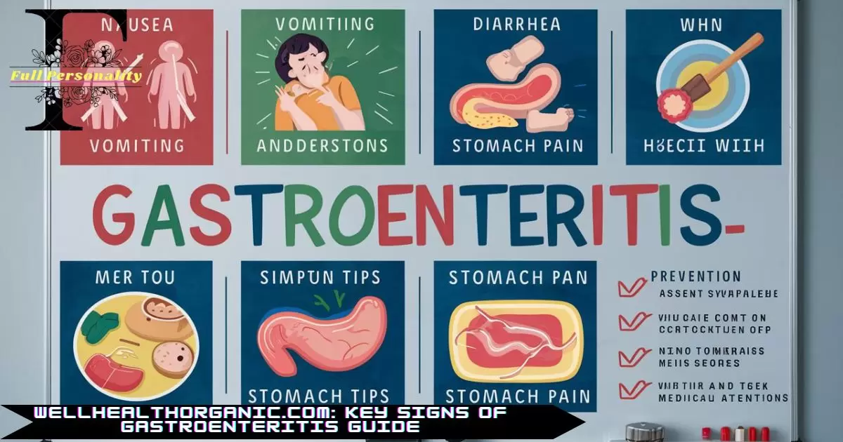 WellHealthOrganic.com Key Signs of Gastroenteritis Guide